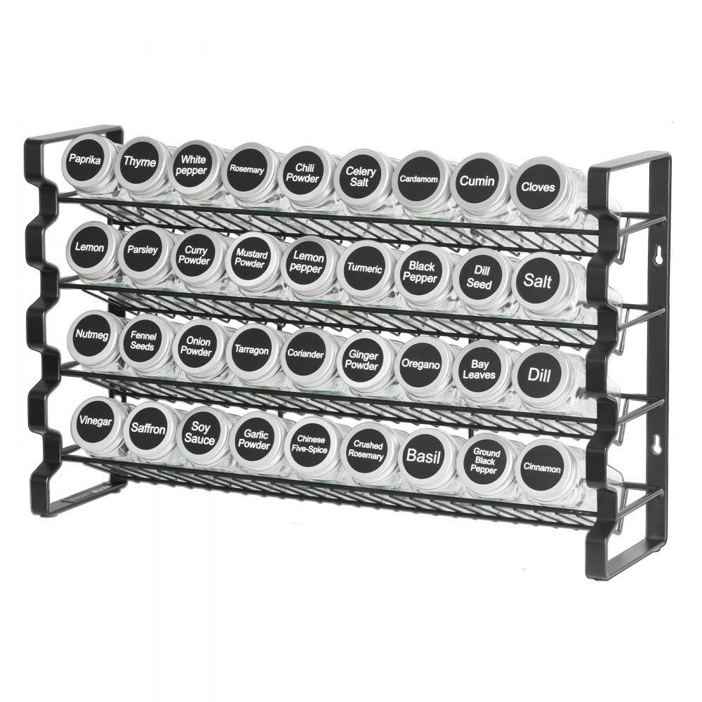 Spice Rack Organizer for Cabinet Kitchen Countertop Seasoning Organizer